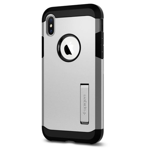 SPIGEN TOUGH ARMOR Apple iPhone X - SATIN SILVER na Arena.pl