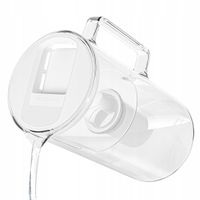 Dzbanek filtrujący szklany Wessper WES202-WH 3l Biały 1x filtr