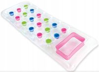 INTEX MATERAC DMUCHANY MŁODZIEŻOWY NA BASEN PLAŻOWY DO WODY 188CM RÓŻOWY