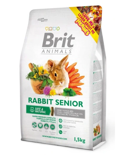 Brit Animals Rabbit Senior Complete 1,5kg na Arena.pl