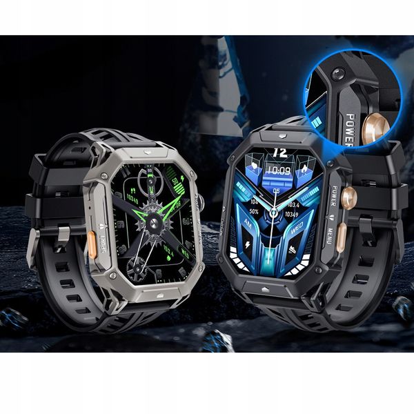 Smartwatch niktrade 10009 czarny zdjęcie 8