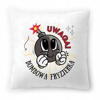 Dla Fryzjerki Poduszka Na Urodziny Na Prezent Z Nadrukiem Ze Zdjęciem