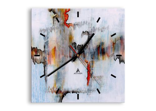 Zegar Ścienny - Zamazane Postaci  - 30X30 Cm - C3Ac30X30-3676 na Arena.pl