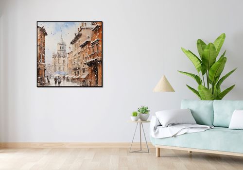 Plakat 90x90cm Urok Starych Miast na Arena.pl