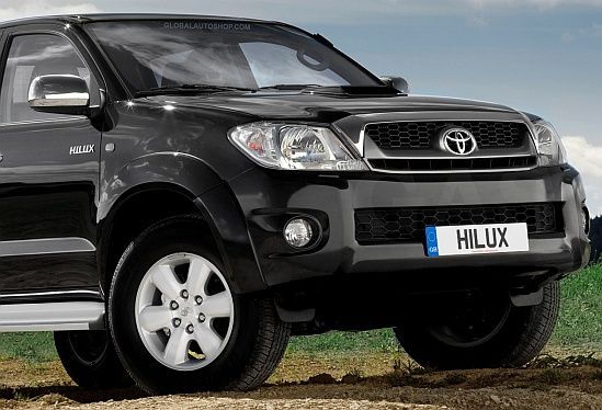 Toyota Hilux - Chromowane Listwy Grill Atrapy Zderzaka Tuning zdjęcie 6