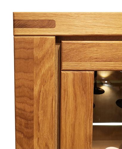 Witryna dębowa Como 3 na Arena.pl