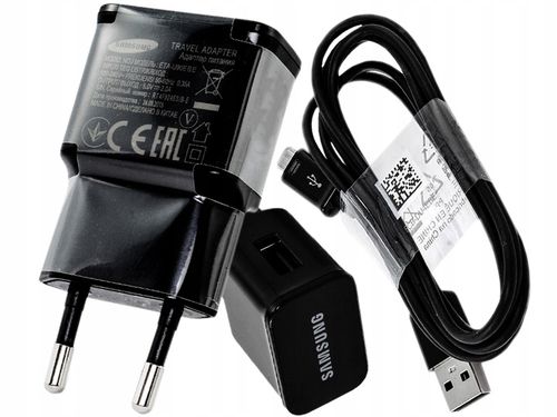 ORYGINALNA ŁADOWARKA SAMSUNG 2A + KABEL MICROUSB na Arena.pl