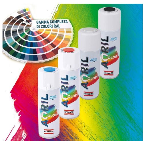 Arexons – Farba akrylowa w sprayu, 400 ml, czarna na Arena.pl