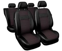 Skórzane pokrowce na fotele FIAT QUBO