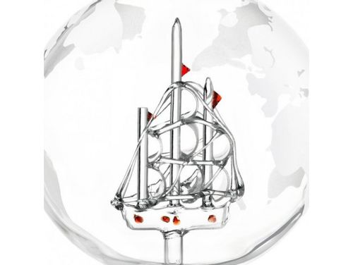 Karafka do whisky globus statek stojak premium na Arena.pl