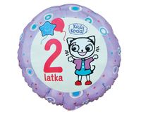 BALON FOLIOWY KICIA KOCIA 2 LATKA 18" GODAN