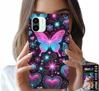 ETUI DO XIAOMI REDMI A2 - KOLOROWY MOTYLEK SERCE MODNE WZORY CASE