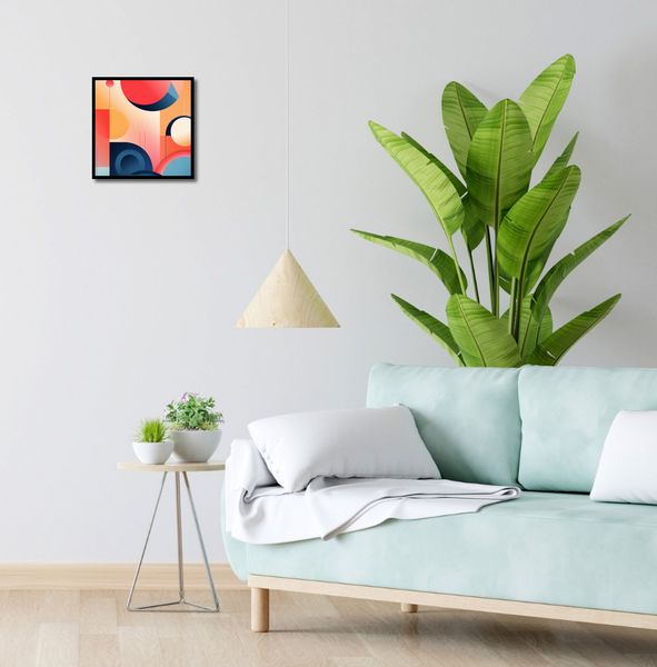 Plakat 30x30cm Geometryczne Marzenia zdjęcie 4
