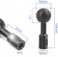 Frez, tarnik kulisty 40mm na szlifierkę M14