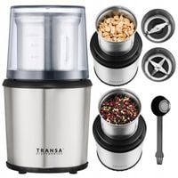 Młynek elektryczny i ROZDRABNIACZ do ziaren kawy ziół orzechów 2w1