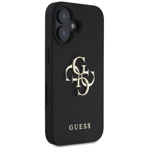 etui guess grained big 4g logo small     classic logo do iphone 16 czarny na Arena.pl