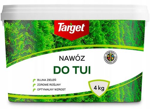 Nawóz do TUI ŻYWOTNIKÓW TARGET 4 kg tuji iglaków na Arena.pl