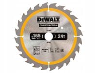 DEWALT DT1949 TARCZA DO CIĘCIA DREWNA 165X20MM 24Z