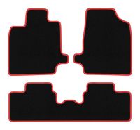 Dywaniki welurowe CARLUX-RED do Leapmotor T03 2023-, 3 szt.