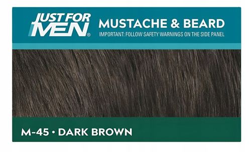 Farba do brody zarost Odsiwiacz Just For Men M45 Ciemny Brąz + Aplikator na Arena.pl
