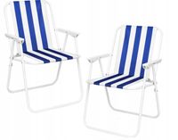 Krzesło składane turystyczne wędkarskie campingowe pasy ZESTAW