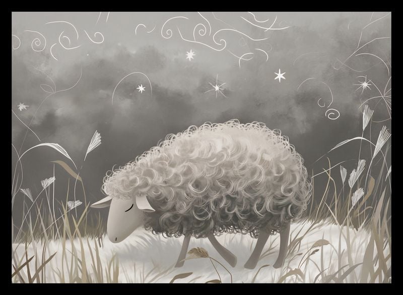 Plakat 35x25cm Bujna Owca zdjęcie 2