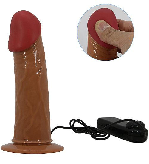 Wibrujący strap-on na paskach zdjęcie 2