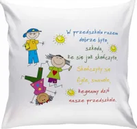 PODUSZKA PREZENT ZAKOŃCZENIE ROKU PRZEDSZKOLA KS25