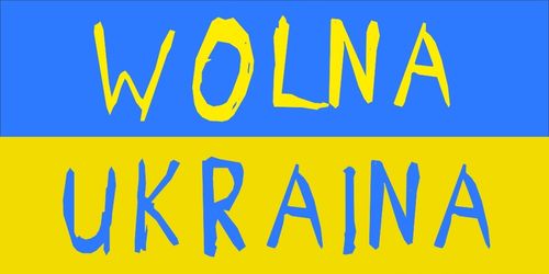 Magnes FLAGA SLAVA UKRAINY na samochód auto 10szt na Arena.pl