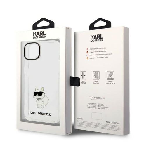 Etui Karl Lagerfeld do iPhone 15 Plus, iPhone 14 Plus, Przezroczysty na Arena.pl