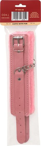 fetish fever - cuffs with fur - pink na Arena.pl
