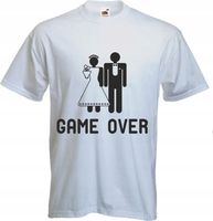 KOSZULKA GAME OVER PREZENT NA WIECZÓR KAWALERSKI