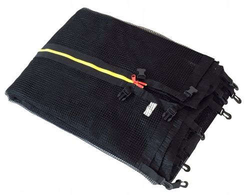 SIATKA DO TRAMPOLINY ZEWNĘTRZNA 8FT 244/250/252 na 6 SŁUPKÓW MOCNA OCHRONNA na Arena.pl