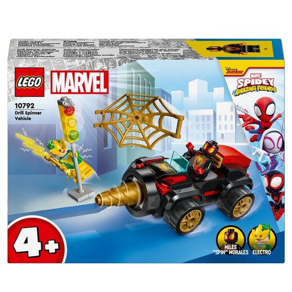 LEGO SPIDEY 10792 SAMOCHÓD SPIDERMANA POJAZD WIERTŁOWY AUTO I ELECTRO 4+ zdjęcie 8