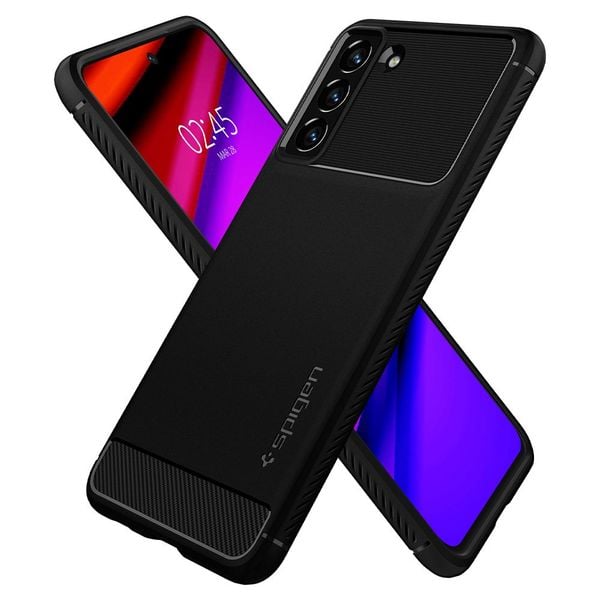 SPIGEN RUGGED ARMOR GALAXY S21 FE MATTE BLACK zdjęcie 6