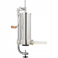 NADZIEWARKA DO KIEŁBASY PIONOWA 4kg MASZYNKA DO KIEŁBAS SZPRYCA INOX