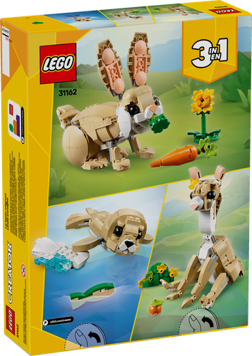 LEGO Creator 3w1 Uroczy króliczek foka sarenka 31162 na Arena.pl