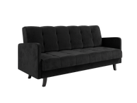 Kanapa rozkładana z funkcją spania i pojemnikiem na pościel