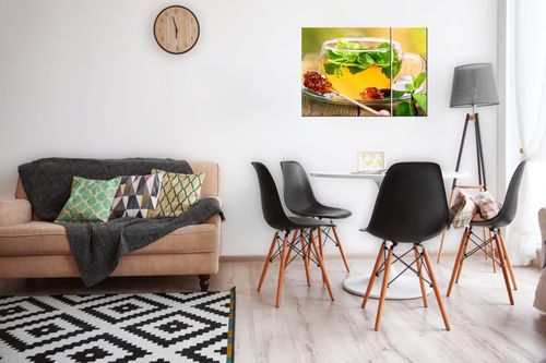 Obraz Płótno 70X50 Herbatka Miętowa na Arena.pl