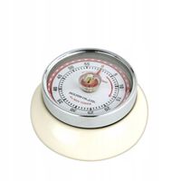 Timer mechaniczny średnica 7 x 3 CM kremowy ZASSENHAUS