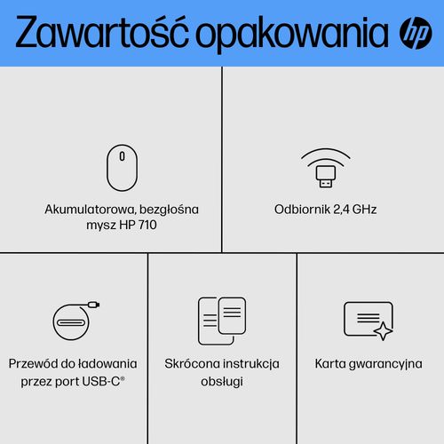 Myszka HP 710 Silent Bluetooth na Arena.pl