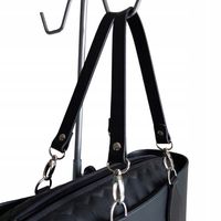 Uchwyty rączki krótkie ze skóry naturalnej do obag