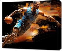 Obraz 70x60cm Przełomowy Drybling