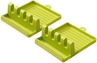 Podstawka Żaroodporna Zielona Silikonowa 2szt