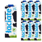 Łaciate Mleko o zawartości tłuszczu 0% 1L x 12 sztuk