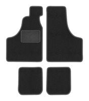 Dywaniki welurowe LUX grafitowe Fiat 126P 1973-2001 4 szt.