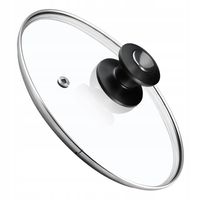 KADAX Pokrywka 26cm Szklana Pokrywa Patelni Garnka