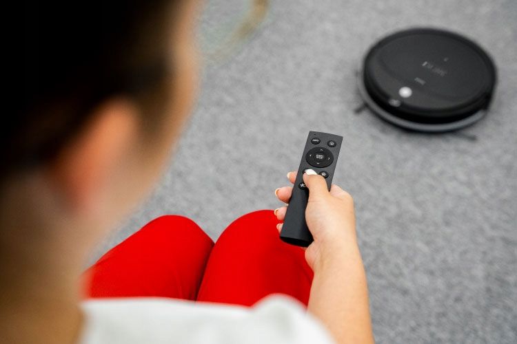 Robot sprzątający odkurzacz automatyczny SMART Teesa filtr HEPA pilot zdjęcie 4