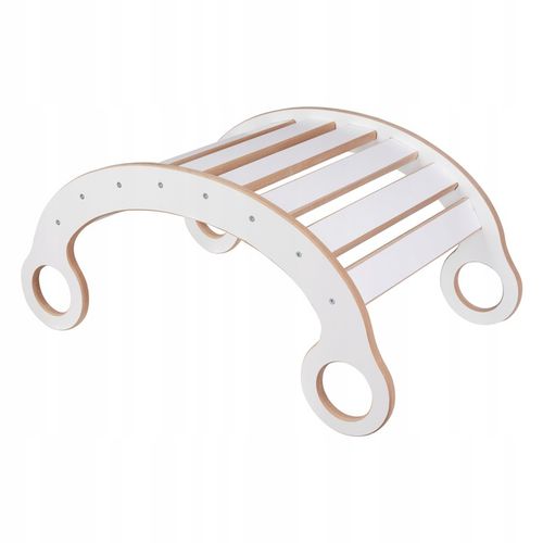 Zestaw Bujak Montessori + Ścianka + Zjeżdżalnia +Poduszka DREWNO CERTYFIKAT na Arena.pl