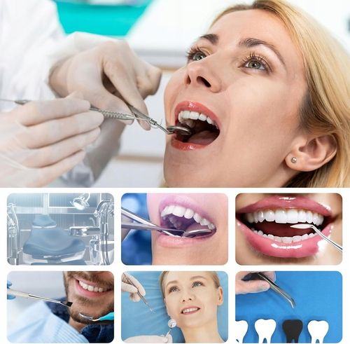 ZESTAW NARZĘDZI STOMATOLOGICZNYCH DENTYSTYCZNY LUSTERKO ZGŁĘBNIK 6szt na Arena.pl